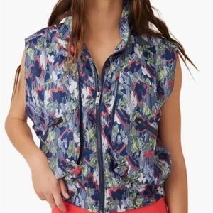 NWT FP Movement by Free People Supernova Floral Patterned Vest